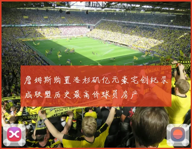 詹姆斯购置洛杉矶亿元豪宅创纪录成联盟历史最高价球员房产